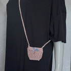 Alina´s Handmade virkattu viinilasinkantoapu - pikkukuva 2