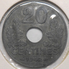 France. 20 centimes 1942. - pikkukuva 2