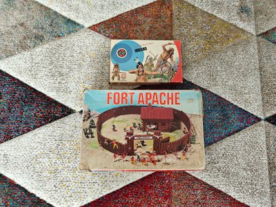 FORT APACHE+AIRFIX indians american west series