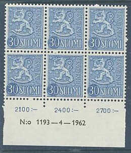M54 1956 30 (mk) nro-6lo 1193 ++