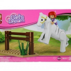 Sluban Girl's Dream Hyppäävä Hevonen , 20 palikkaa, 1 hahmo - pikkukuva 1