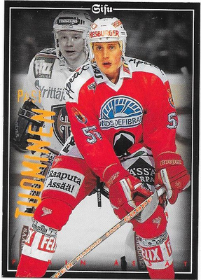 1996-97 Sisu Redline #158 Pasi Tuominen Ässät