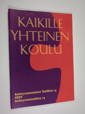 Anne Kauhanen : Kaikille yhteinen koulu