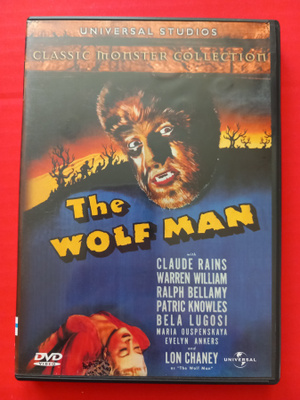 The Wolf man Suomi dvd