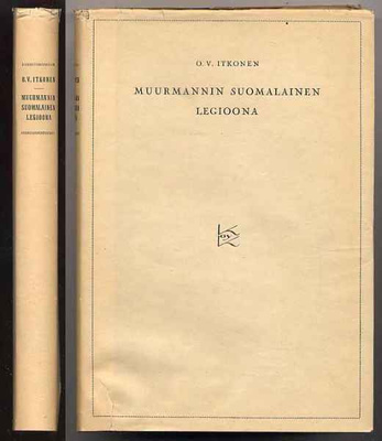 Itkonen, O. V.:Muurmannin suomalainen legioona(1p,sidkp1927)