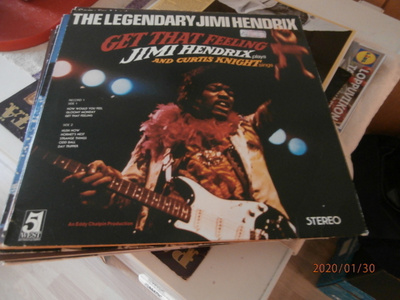 LP The legendary jimi Hendrix