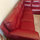 Laadukas Bellus -täysnahkasohva / kulmasohva (Uutena 7000 €) - pikkukuva 1