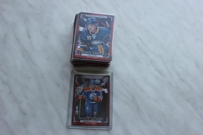 2015-16 Upper Deck Port Folio Rookie Color alk. 0,85e/kpl
