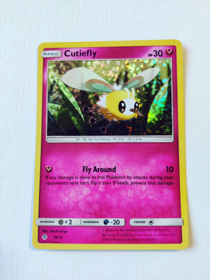 Cutiefly - McDonalds 2017 Promo Card Holo