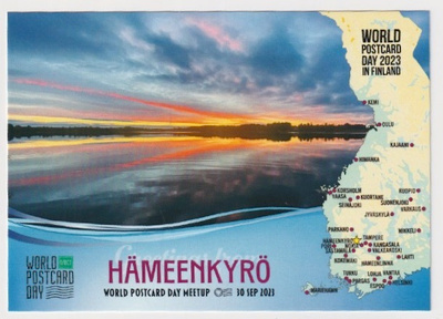 Hämeenkyrö: Auringonlasku Heinijärvellä