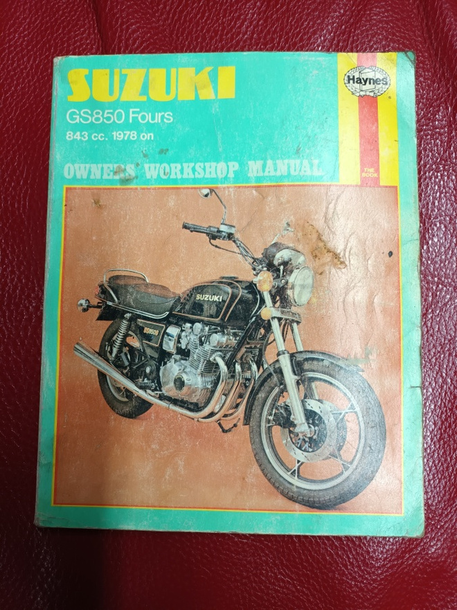 Suzuki GS850 korjausopas