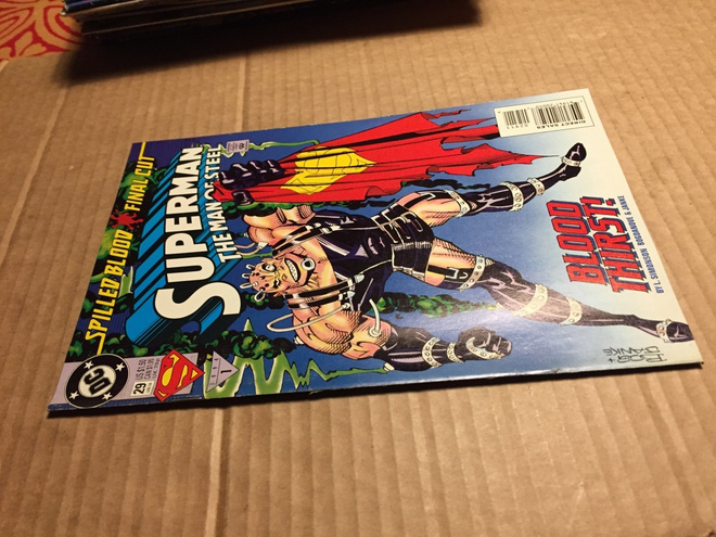 DC SUPERMAN THE MAN OF STEEL 29/1994 HYVÄ