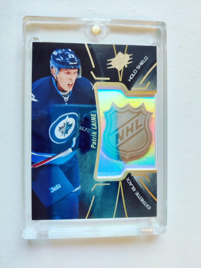 Patrick Laine - 16-17 SPx Extreme Black Holo Shield Rookie