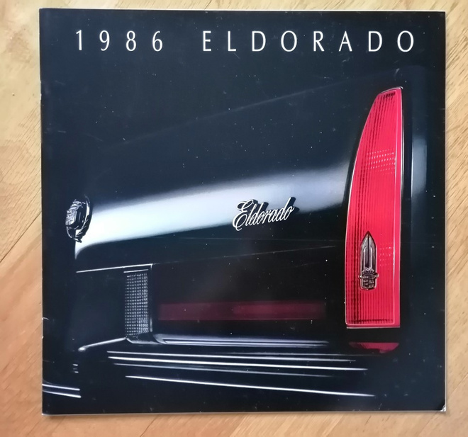 1986 Cadillac Eldorado PRESTIGE esite - KUIN UUSI - ISO