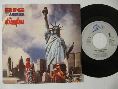 The Stranglers Big In America 7" sinkku