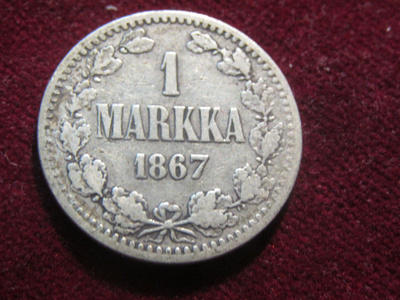 1 markka 1867