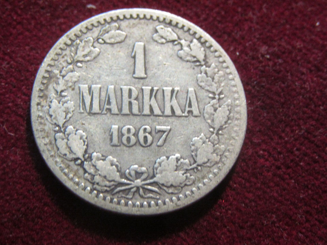 1 markka 1867