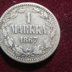 1 markka 1867 - pikkukuva 1