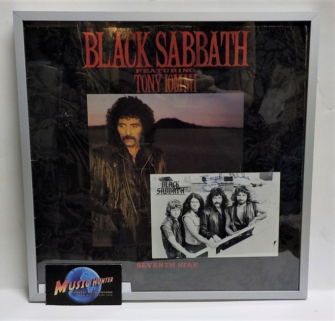 BLACK SABBATH TOMMY IOMMI - SEVENTH STAR LP + IOMMY NIMMARI