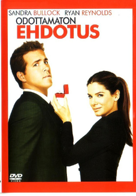 dvd, Odottamaton ehdotus (Ryan Reynolds, Sandra Bullock) [ko