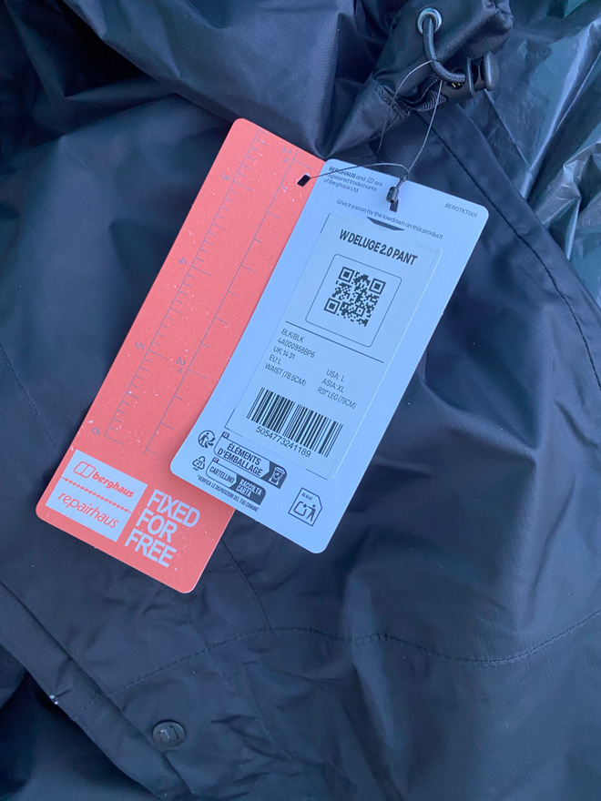 Berghaus Wn's Deluge 2.0 pant - Black