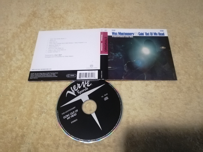 WES MONTGOMERY - Goin Out Of My head CD