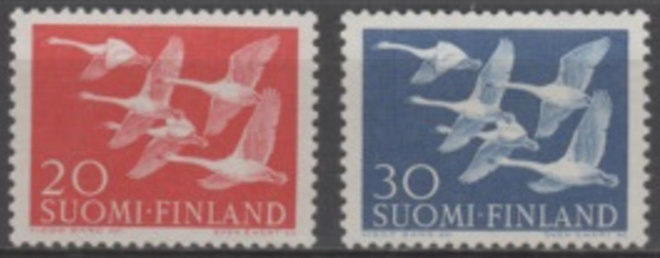 (S0640) Pohjola, 1956. Norma 883–884. Leimaamattomat