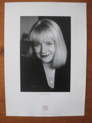 Kirjailijamuotokuva:  Anna Lassila /  I. Jung