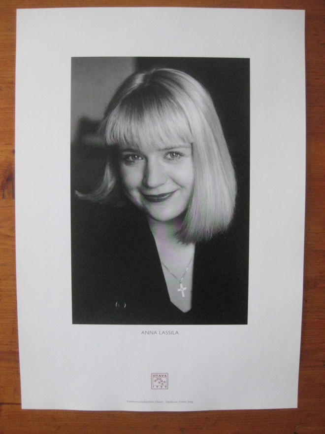 Kirjailijamuotokuva:  Anna Lassila /  I. Jung