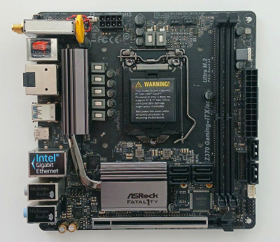 Fatal1ty Z370 Gaming-ITX/ac emolevy