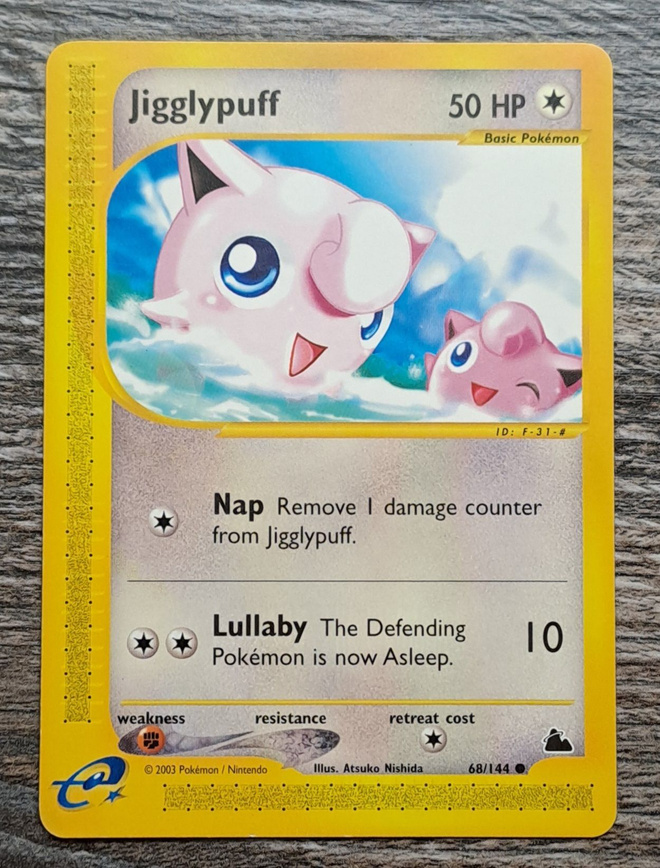 Jigglypuff skyridge 68/144!