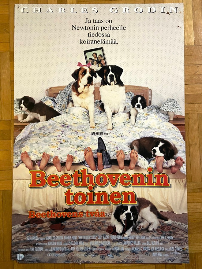 Vanha elokuvajuliste: Beethovenin toinen