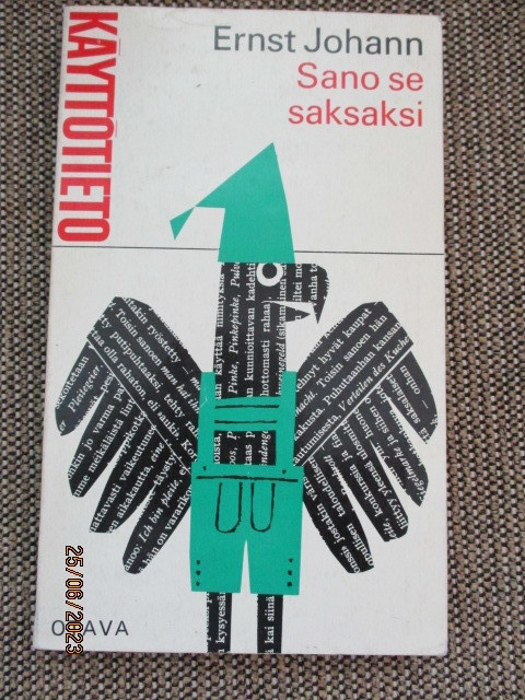 Ernst Johann SANO SE SAKSAKSI (pokkari)