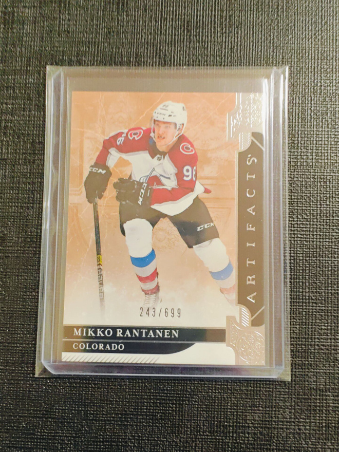 Mikko Rantanen - 19-20 Artifacts Silver /699