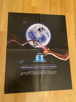 E.T Extra Terrestinal juliste ja tarrat