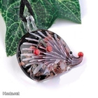 1450 .. Siili Lampwork Art Glass Taidelasi .. Kaulakoru - pikkukuva 2
