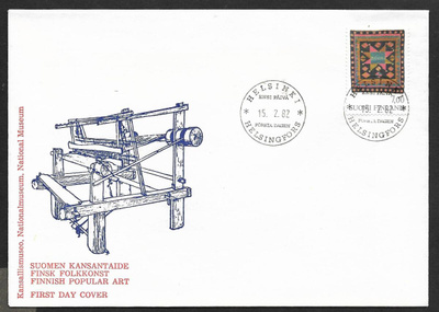 Yleismerkki 7,00mk 1982 FDC (LAPE 892)