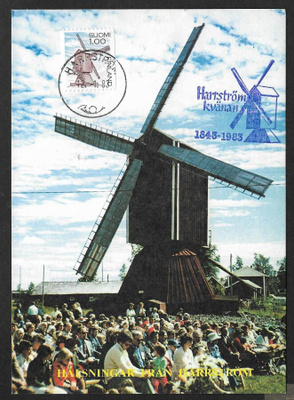 Yleismerkki 1mk 1983 FDC (LAPE R917) + lisäleima