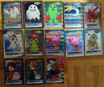 Digimon hologrammi keräilykortit 2