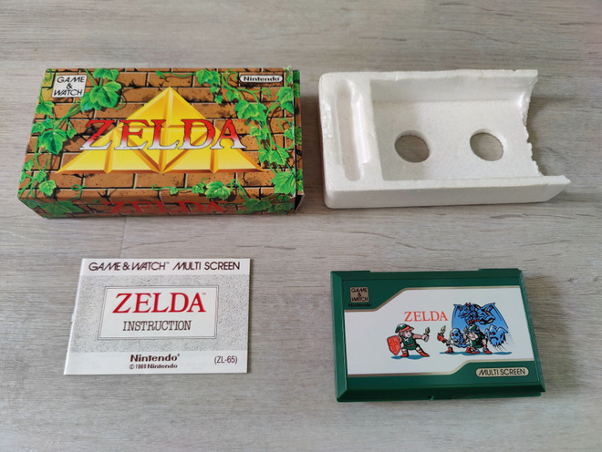 Nintendo - Game & Watch - Zelda (1989) boxed