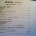 LUDMILA LOPATO :: SOIREE RUSSE A PARIS :: CD ALBUM 1987 - pikkukuva 4