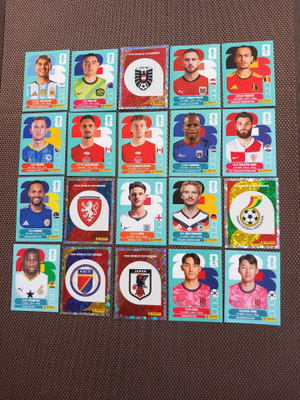 Panini FIFA World Cup 2026 tarrat 0,25 € kpl