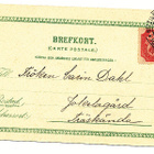 Lapset kaivolla - Carte Postale - kulk. 1902 - pikkukuva 2