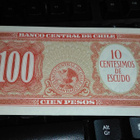Chile 100 Pesos 1960-61 P127 UNC - pikkukuva 2