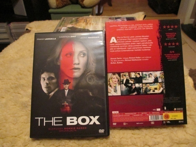 THE BOX/CAMERON DIAZ,JAMES MARSDEN,FRANK LANGELLA