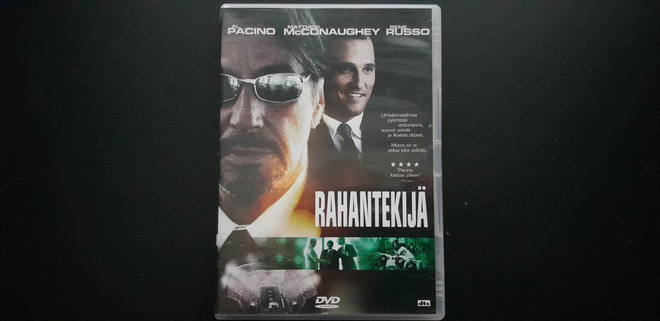 DVD: Rahantekijä (Matthew McConaughey, Al Pacino 2005)