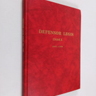 Mikko (toim.) Tulokas : Defensor legis index 1981-1990 - pikkukuva 1