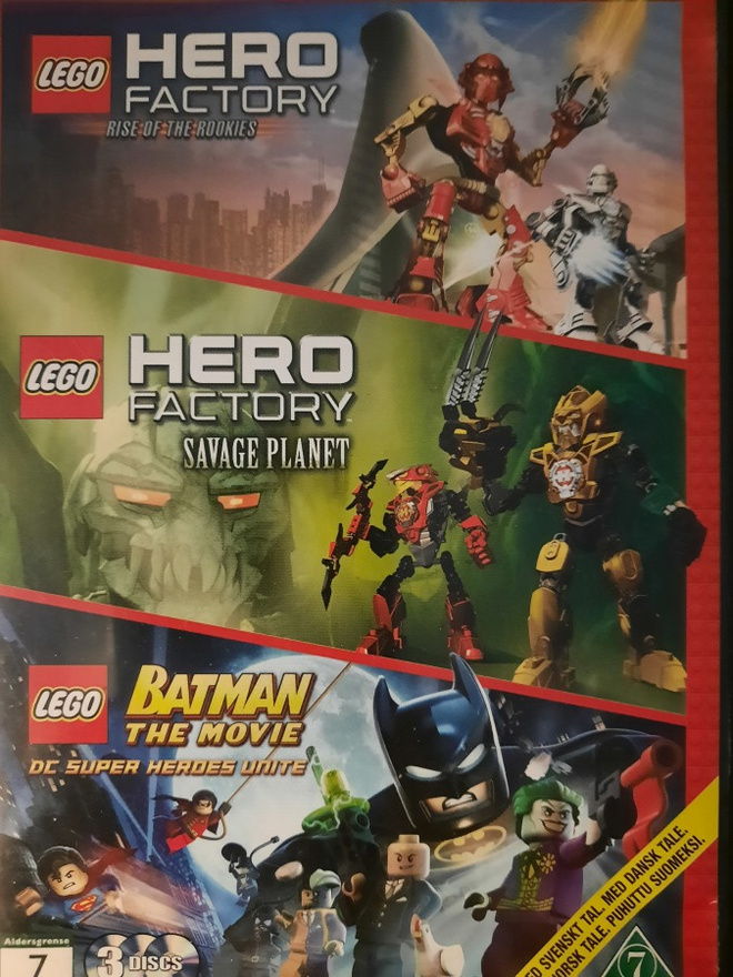 LEGO HERO FACTORY 3 DVD