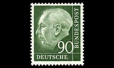 Saksa 193 ** Käyttösarja Heuss 90 Pf (1954)