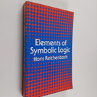 Hans Reichenbach : Elements of Symbolic Logic - pikkukuva 1